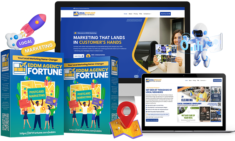 EDDM Agency Fortune Review (2025) | Start a Local Postcard Business in 24 Hours