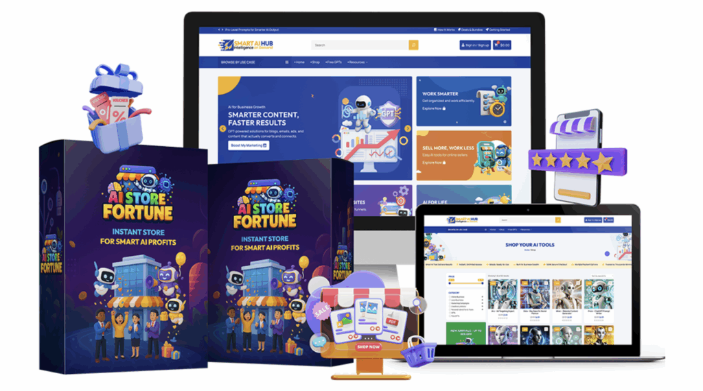🚀 AI Store Fortune Review – Launch Your Own AI-Powered Store That Sells For You 24/7